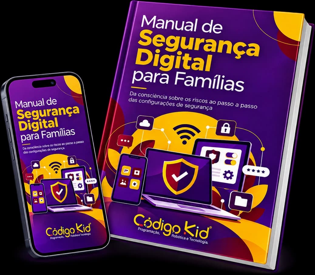Capa do ebook Manual de Segurança Digital para Famílias